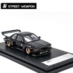 STREET WEAPON 1/64 BMW 635 CSI Sharknose, Black