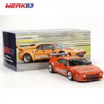 Werk83 1/18 1982 bmw m1 procar #31 kurt konig drt nurburgring *jagermeister*, orange