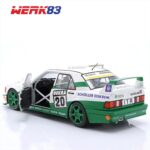 Werk83 1/18 1991 mercedes-benz 190e 2.5-16 evo ii #20 michael schumacher dtm race norisring, green/w - Image 2