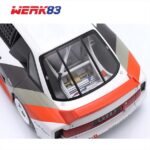 Werk83 1/18 1989 audi 90 imsa gto #04 rohrl miller high life 500km imsa, white/red/black - Image 3