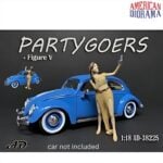 American Diorama 1/18 partygoers figure #v