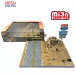 American Diorama 1/64 route 66 diorama. good for 2 or 3 1/64 3inch models.