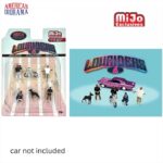 American Diorama 1/64 lowrider #4 figure set, various