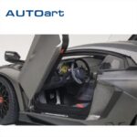 AUTOART 1/18 2015 lamborghini aventador sv lp750-4, grigio titansmetallic grey - Image 4