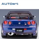 AUTOART 1/18 2005 nissan skyline gt-r r34 z-tune, midnight purple - Image 5