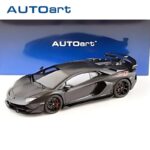 AUTOART 1/18 lamborghini aventador svj, nero nemesis