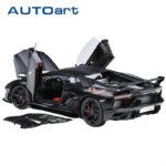 AUTOART 1/18 lamborghini aventador svj, nero nemesis - Image 2