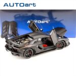 AUTOART 1/18 lamborghini aventador svj, nero nemesis - Image 4