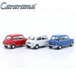 Cararama 1/43 mini cooper *the italian job* 3 car set, red/white/blue - Image 2