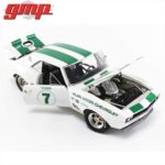 GMP 1967 chevy camaro z/28 alan green chevrolet #7 gary gove/mark skip scott max dudley, white, 1/18 - Image 2
