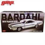 GMP 1/18 1970 plymouth gtx drag car bardahl al young, grey-blue