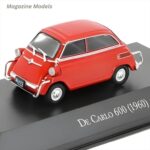 Magazine Models 1/43 1960 de carlo Fiat 600, red