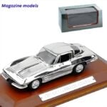 Magazine Models 1/43 1967 chevrolet corvette stingray, chrome Silver-Cars