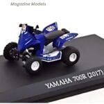 Magazine Models 2017 yamaha raptor 700 #262 bruno da costa francia, blue/white1:43