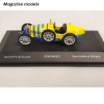 Magazine Models 1/43 bugatti type 35 #5 suede, yellow/blue
