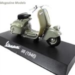 Magazine Models 1/18 1946 vespa 98 del, grey - Image 2