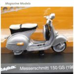 Magazine Models 1/18 1961 vespa messerschmitt 150 gs, grey