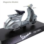 Magazine Models 1/18 1957 vespa 150, grey - Image 2