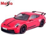 Maisto 1/18 2022 porsche 911 gt3, red
