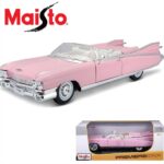 Maisto 1/18 1959 cadillac eldorado biarritz, pink