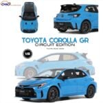 OTTOmobile  1/18 TOYOTA COROLLA GR CIRCUIT EDITION FLAME BLUE 2022 - Image 4