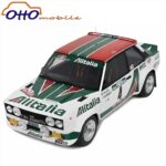 OTTOmobile  1/12 FIAT 131 ABARTH WHITE M.ALEN RALLYE PORTUGAL 1978 - Image 2