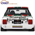 OTTOmobile  1/12 FIAT 131 ABARTH WHITE M.ALEN RALLYE PORTUGAL 1978 - Image 3