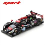 Spark 1/64 2022 oreca 07 gibson nielson racing #24 r. sales/m. bell/b. hanley 24h le mans, black/red