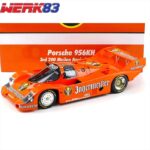 Werk83 1/12 1984 porsche 956k brun #1 stefan bellof 3rd 200 meilen norisring, orange