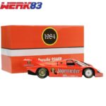 Werk83 1/12 1984 porsche 956k brun #1 stefan bellof 3rd 200 meilen norisring, orange - Image 2