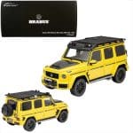 Almost Real 1/18 2020 brabus mercedes-amg g63 with adventure package, electric beam yellow