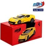 BBR 1/64 2021 ferrari 812 competitizone, giallo modena