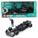 Bburago 1/24 - 2023 Mercedes-Benz Petronas Formula One Team F1 W14 #44 Lewis Hamilton Diecast