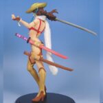 Onechanbara vorte X Aya Red Swimsuit Ver. PVC Figure - Image 4