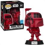 Funko POP! Star Wars - Boba Fett Futura Red #297 Wonder Con Limited Edition Exclusive