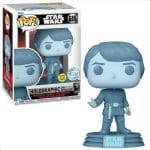 Funko Pop! Disney Star Wars: Return of the Jedi 40th - #615 Holographic Luke Skywalker G/Dark