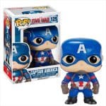 Funko Pop! Marvel Civil War Captain America #125 10cm