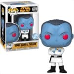 Funko Pop! Disney Star Wars: Rebels - Grand Admiral Thrawn Special Edition #678 Bobble-Head Vinyl Fi
