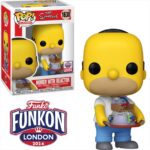 Funko Pop! Television: The Simpsons Homer with Reactor #1630 Funkon 2024 Convention Limited Edition - Image 2