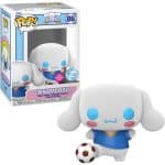 Funko Pop! Sanrio: Cinnamoroll - Cinnamoroll with Soccer Ball Flocked Special Edition #86 Vinyl Figu