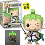 Funko Pop! Animation: One Piece - Roronoa Zoro Glows in the Dark Special Edition #923 Vinyl Figure