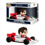 Funko Pop! Rides Super Deluxe: Senna - Ayrton Senna McLaren #12 Formula 1 Vinyl Figure