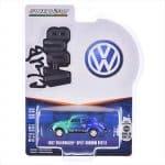 GreenLight 1/64 1952 volkswagen split window beetle - falken *club vee-dub series 20*, blue/green