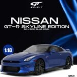 GT Spirit 1/18 NISSAN GT-R SKYLINE EDITION BAYSIDE BLUE 2024 - Image 2