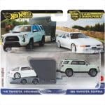 Mattel Hot Wheels: Premium Car Culture Team Transport – 1989 Toyota Supra  2018 Toyota 4Runner Trail