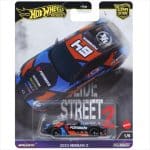 Hotwheels 1/64 *slide street* car culture 2023 Nissan 400Z, blue/black/orange 1/5