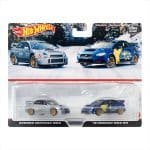 Hotwheels 1/64 Subaru Impreza WRX  2016 Subaru WRX STi 2-pack HKF60
