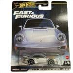 Hotwheels 1/64 fast  the furious HRT97 Porsche 911 Carrera RS 3.8, silver 3/5
