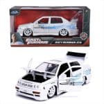 JADA 1/24 1995 Jesses Volkswagen Jetta A3 *Fast The Furious 2001, White/Blue #99591