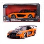 JADA 1/24 Fast And Furious - #30732 1993 Hans Mazda Rx-7,Orange/Black